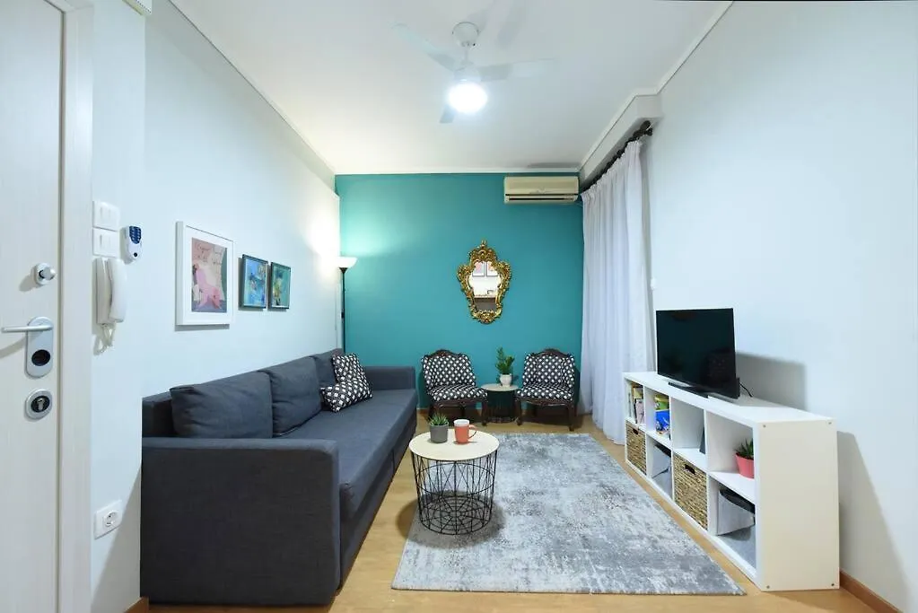 The Muse, Colorful Cozy Flat On Mitropoleos Downtown Apartment Thessaloniki